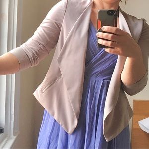 2/30$ H&M dust pink open blazer